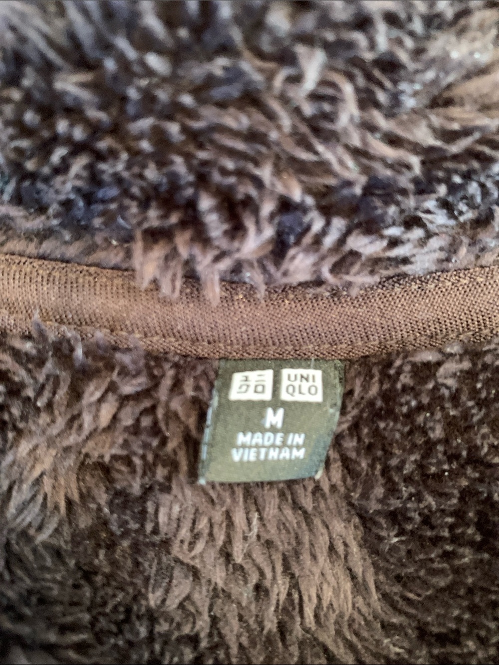 Uniqlo Women’s Medium Red Plaid Teddy Fleece Pile Lined Mid-Length Hooded Coat - Picture 6 of 8